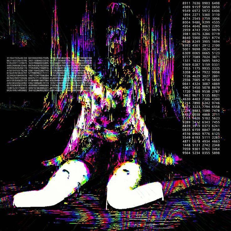 glitch-girl-sitting